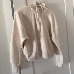 J.O & Co Cream Sweater Cropped